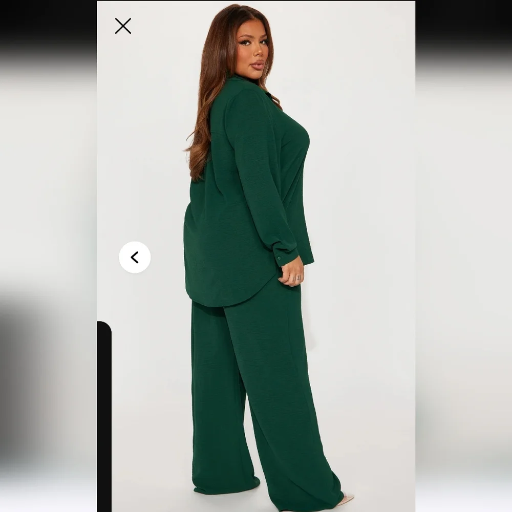 Fashion Nova Women's 2X  Makenzie Pant Set - Picture 2 of 15